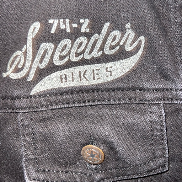 Star Wars Heroes & Villains Tempest Scout Trooper Denim Jacket size medium - Picture 2 of 7